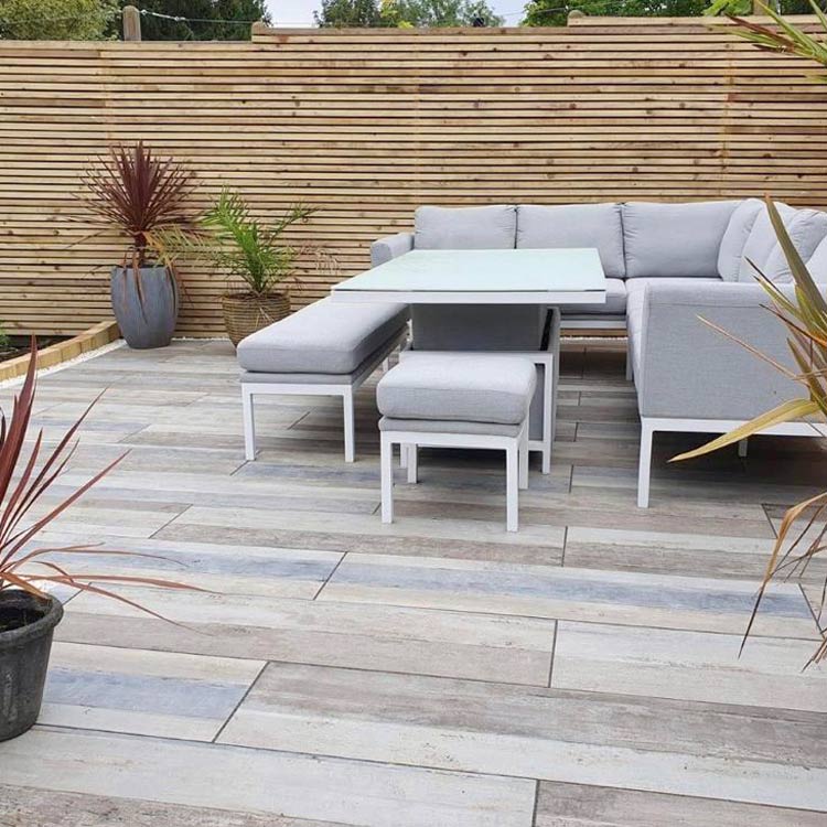 Is porcelain good for patios?