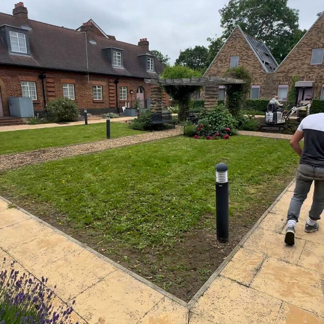 Resin Gravel Pathways Surrey. All Terrain Landscaping.