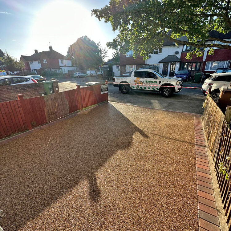 Resin Driveway Thornton Heath. All Terrain Landscaping.