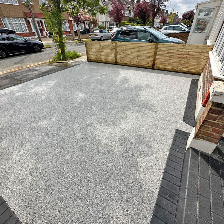 Resin Bound Drive Norbury. All Terrain Landscaping.