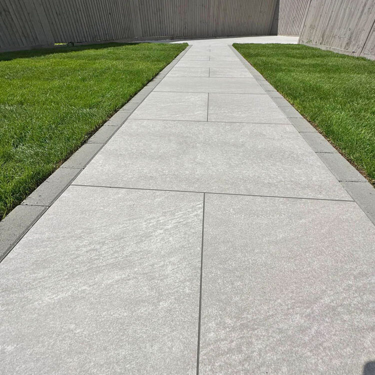 Porcelain Patio Mitcham. All Terrain Landscaping.