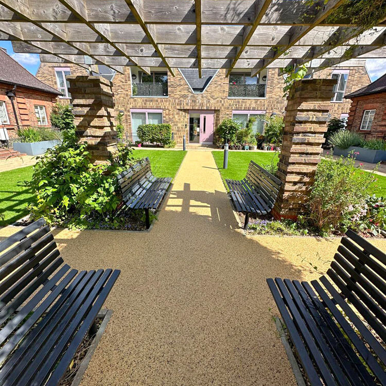 Resin Gravel Pathways Surrey. All Terrain Landscaping.