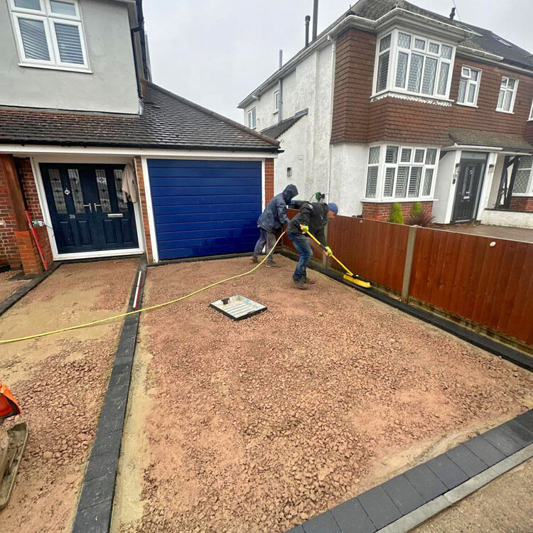 Resin Driveway Worcester Park. All Terrain Landscaping.