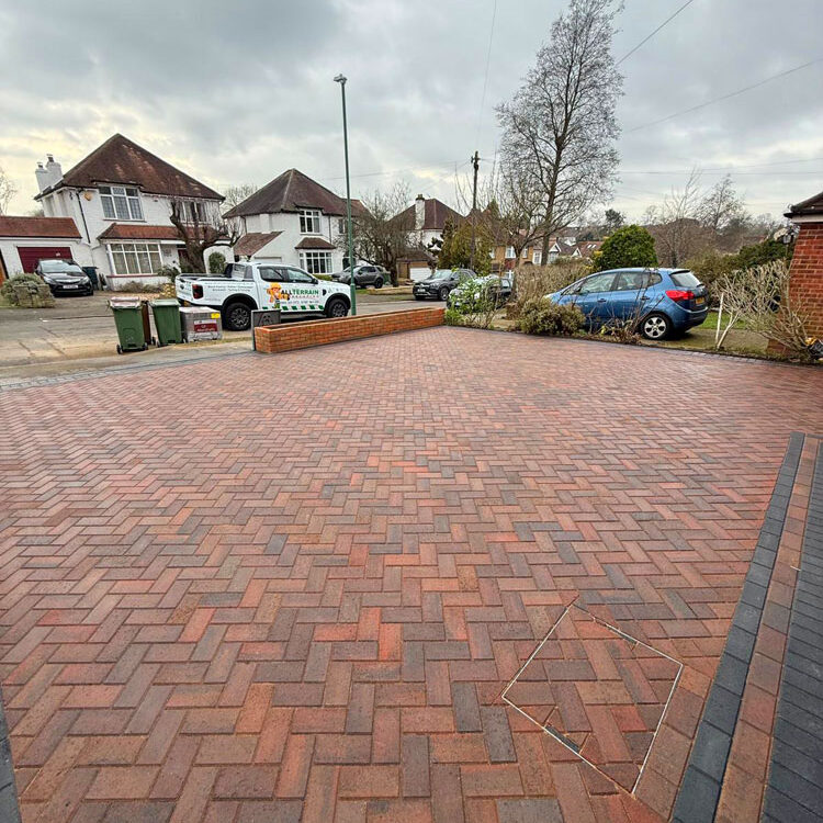 Block Driveway Wallington Surrey. All Terrain Landscaping.