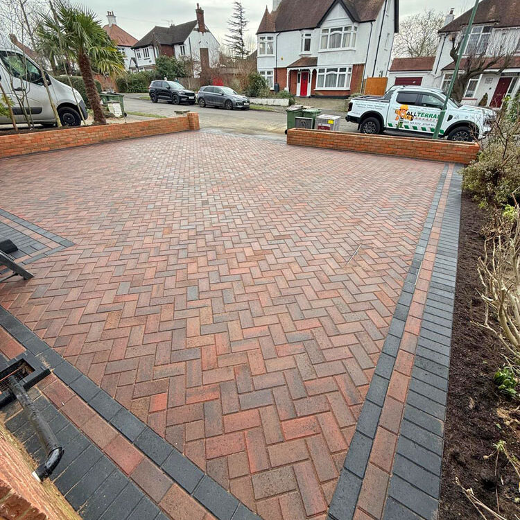 Block Driveway Wallington Surrey. All Terrain Landscaping.