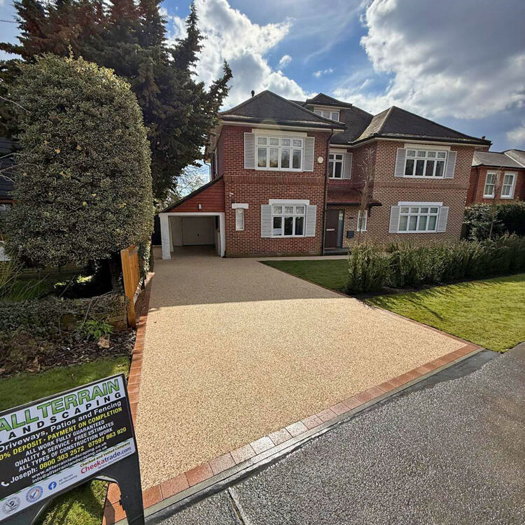 Resin Driveway and Landscaping Chipstead. All Terrain Landscaping