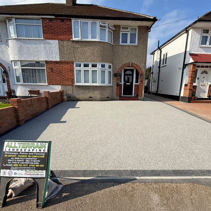 Resin Gravel Driveway Putney. All Terrain Landscaping.