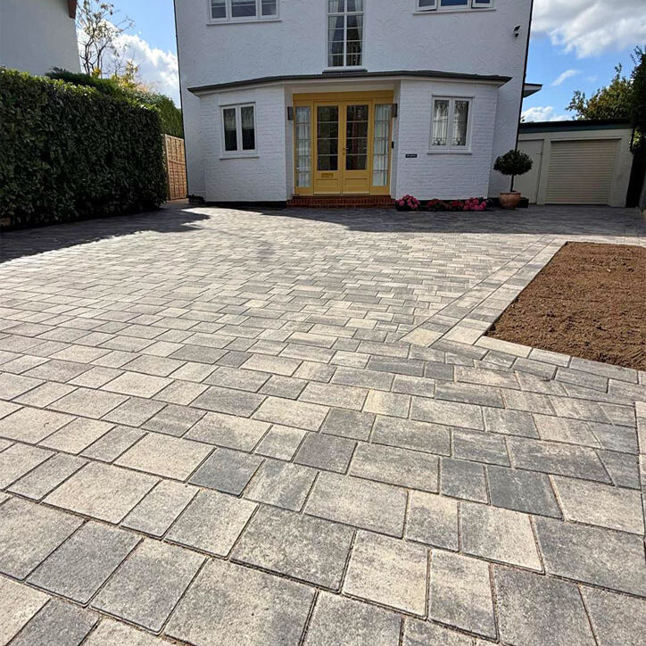 Block Paved Driveway and Landscaping, Oxshott. All Terrain Landscaping